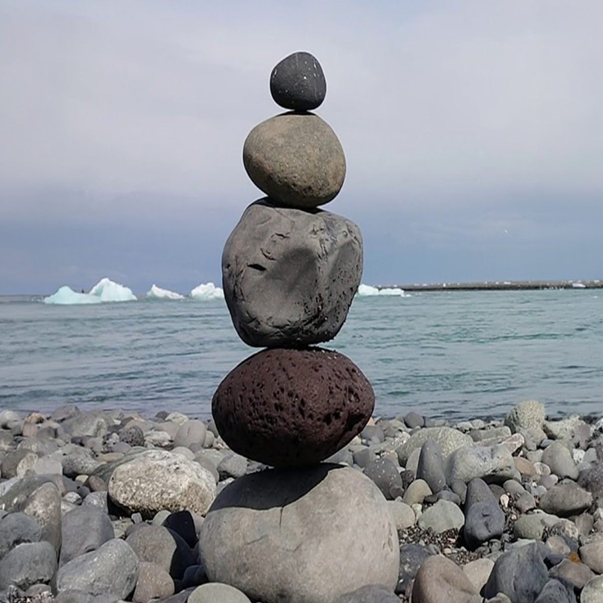 Journey 21 Stone Cairn